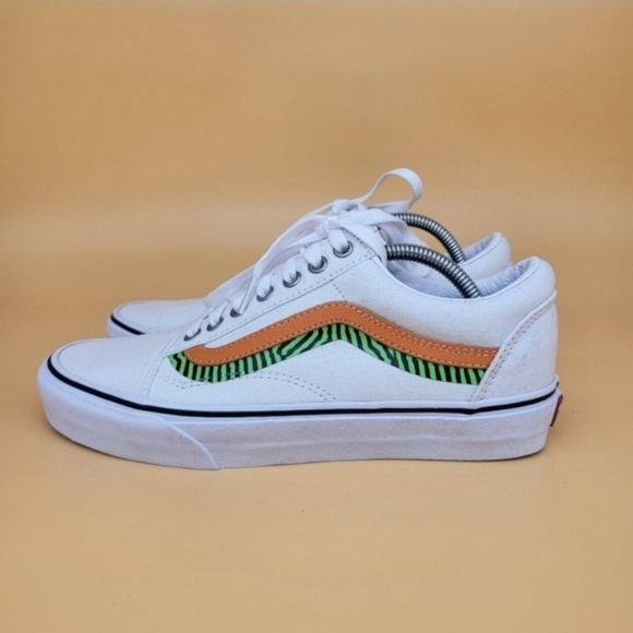 Vans Shoes - Vans Old Skool Wave White Multi Classic Women's Sneakers Shoes Size 9